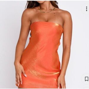 White Fox Boutique crazy for you dress calypso